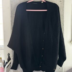 T Tahari Black Women's Cardigan